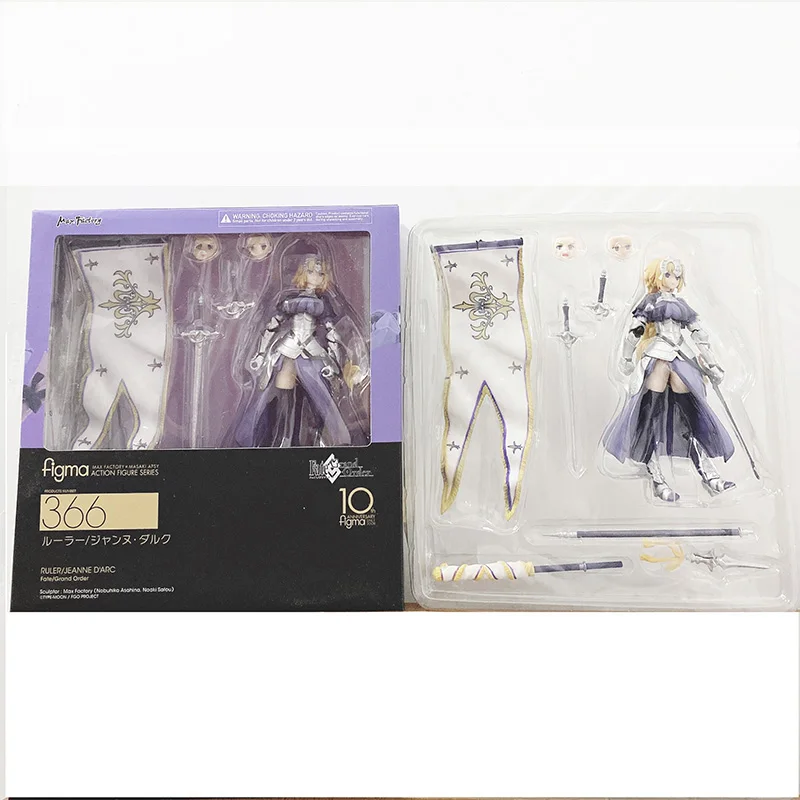Figma 366 Fate Grand Order Мститель Жанна д 'Арк альтер фигурки коллекционные модели игрушки подарок