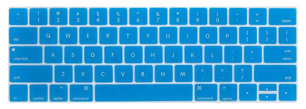 Английская американская Защитная пленка для клавиатуры для Macbook Pro 13,3 A1706 A1989 и 15,4 дюймов A1707 A1990 с сенсорной панелью