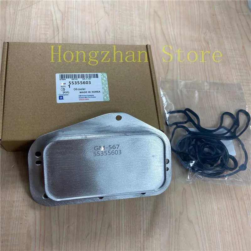 Оригинальный масляный радиатор двигателя для Chevrolet Cruze Orlando Sonic Croma Aveo 5 G3 OPEL Astra Zafira