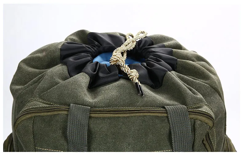 70L военный рюкзак, тактическая Холщовая Сумка для мужчин, армейский рюкзак для путешествий, кемпинга, туризма, альпинизма, походный рюкзак Militar XA236D
