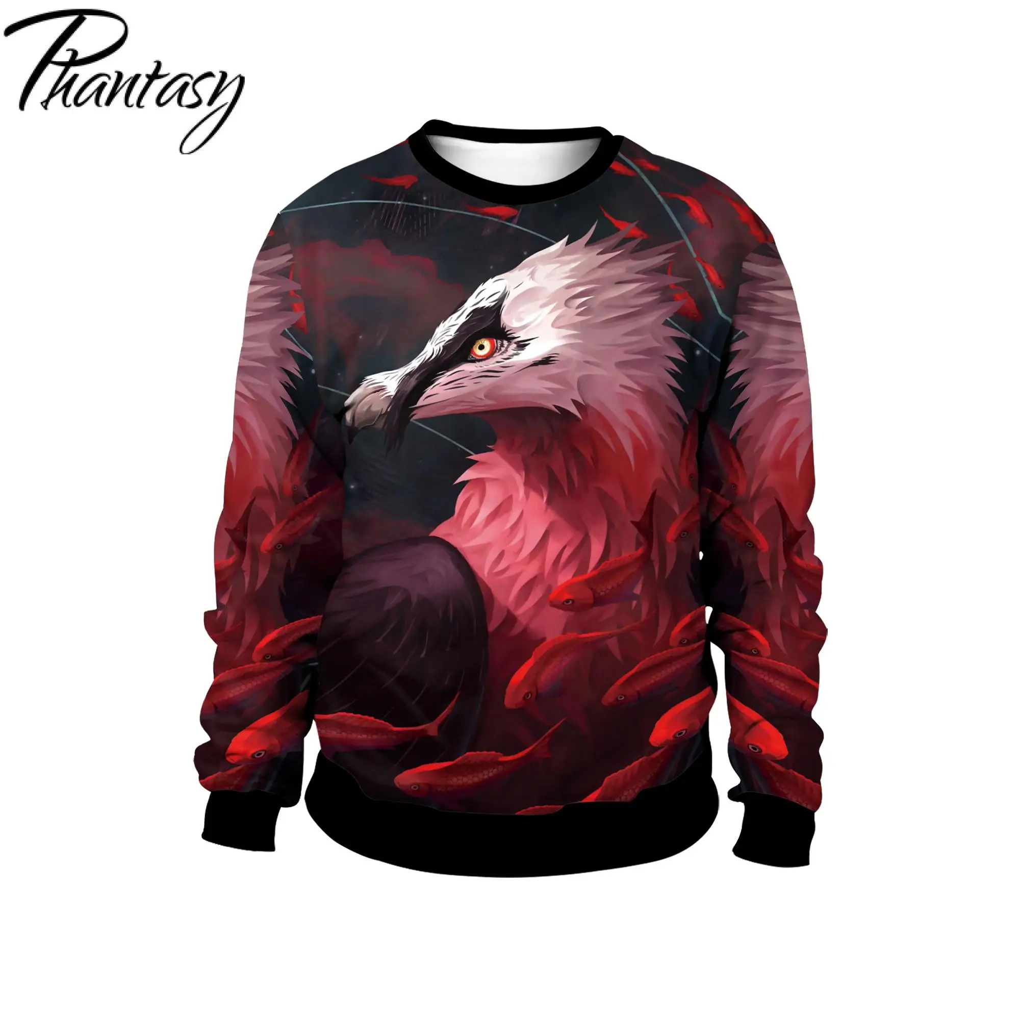 

Мужской свитшот с длинным рукавом и круглым вырезом