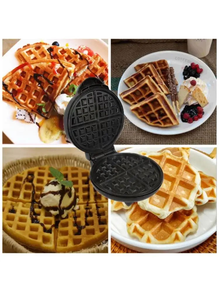 Вафельница 1200 Вт миниатюрная Бытовая вафельница для сэндвичей