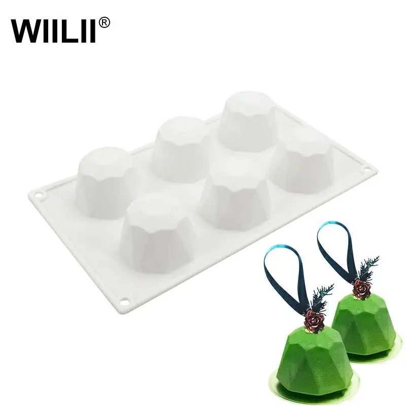 3D драгоценный камень силиконовые формы для торта выпечки желе пуддинга шоколада