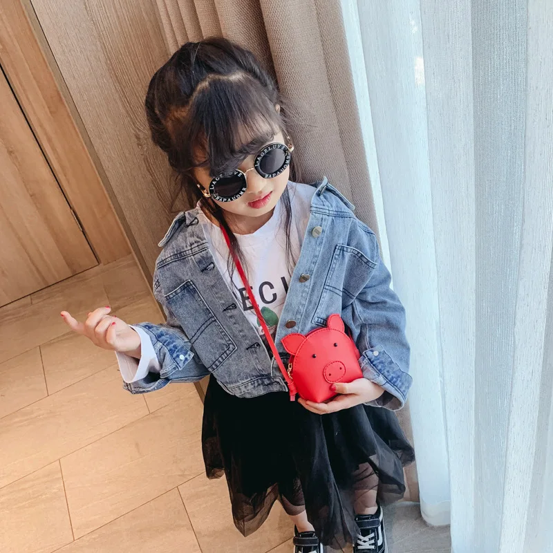 Мини сумка через плечо для маленьких девочек милый детский кошелек из