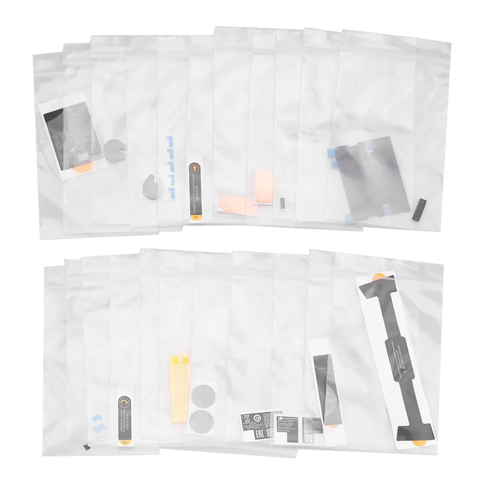 

for DJI Mavic Air 2 Mini 2 Pro Zoom Screws Pack Screw Kits Set Replacement Accessories Repair Parts Package Aircraft Spare Parts