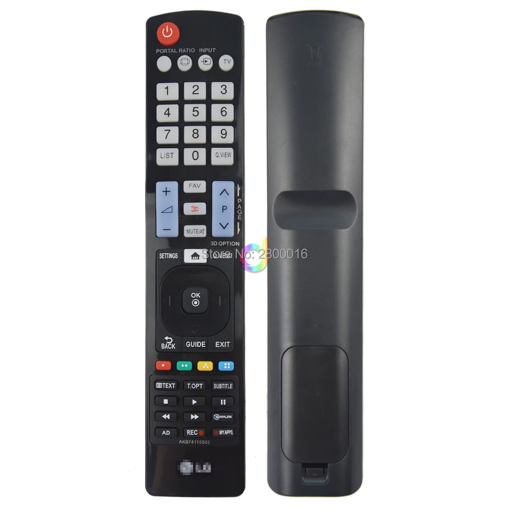 Оригинальный пульт дистанционного управления для LG ТВ 26LC55-ZA 26LE5508 26LE5518 26LG300C 26LG3050