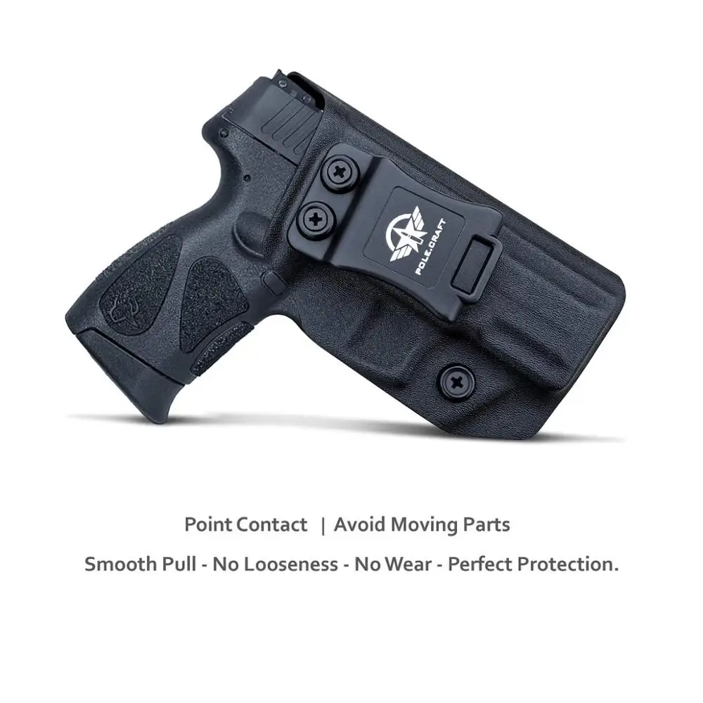 Кобура для пистолета Kydex IWB Телец G2C 9 мм и Millennium PT111 G2/PT140-Скрытая переноска-широкий