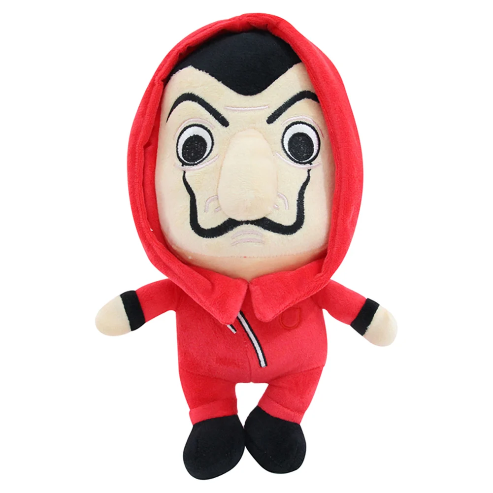 

La Casa De Papel Money Heist Plush Toy Paper Money House Doll Plush Toy Paper House Gifts 23CM