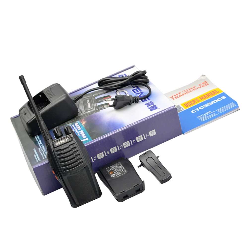 2 шт. BaoFeng BF-C1 рация UHF400-470MHz 16-канальный ручной двухсторонний