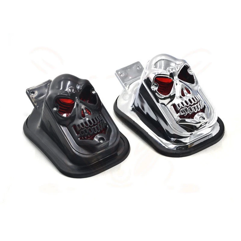 

Motorcycle Brake Light Tail Light Skull Light Warning Signal Light for Prince
