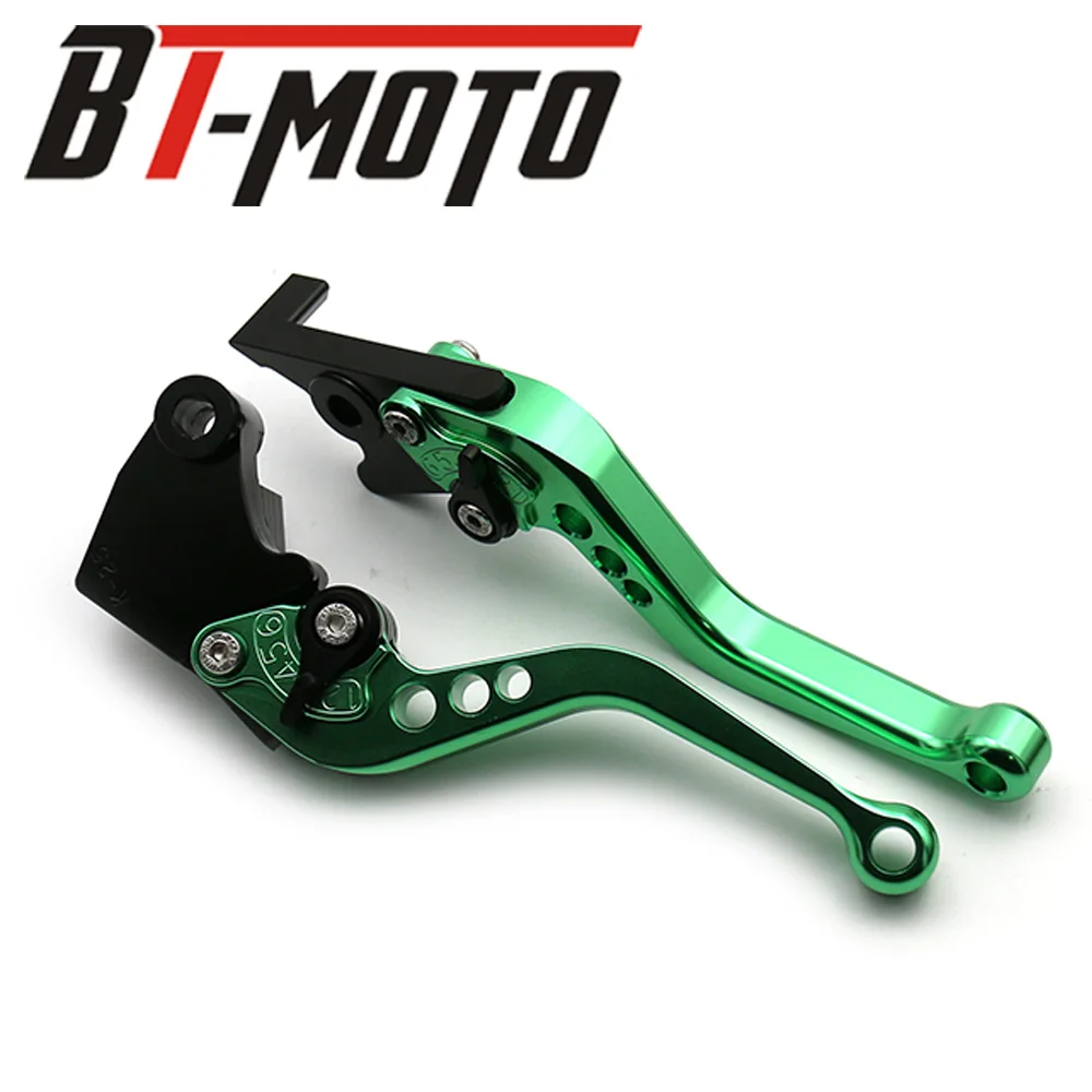 short green Регулируемые длинные и короткие рычаги тормоза мотоцикла сцепления для HONDA CB500X CB 500 X CB500 X - Цвет: short green
