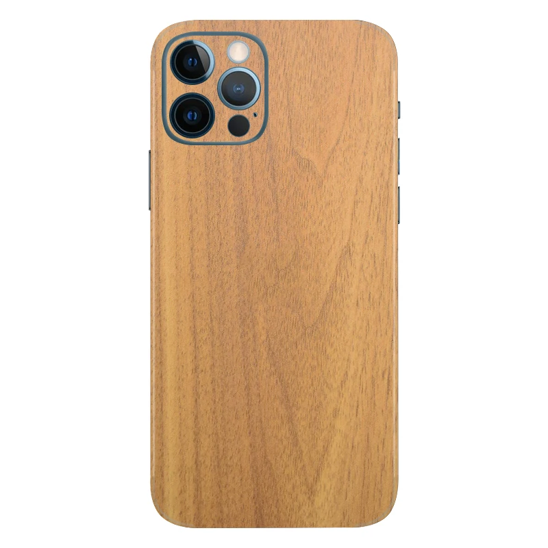 

Dropshipping Wood Grain Stickers For iPhone 13 12 11 Pro Max mini XS iPhone13 xsmax XR X 5s SE 7 8 Plus Protector Back Film