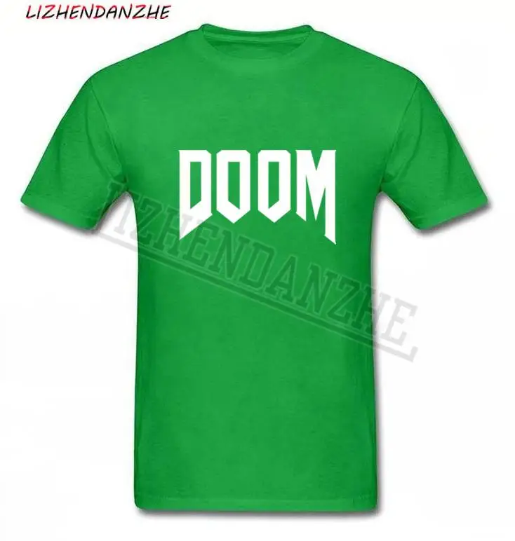 Фото Летняя новая брендовая модная футболка Doom Мужская неофициальная из 100% хлопка для Летняя новая брендовая модная футболка Doom Мужская неофициальная из 100% хлопка для