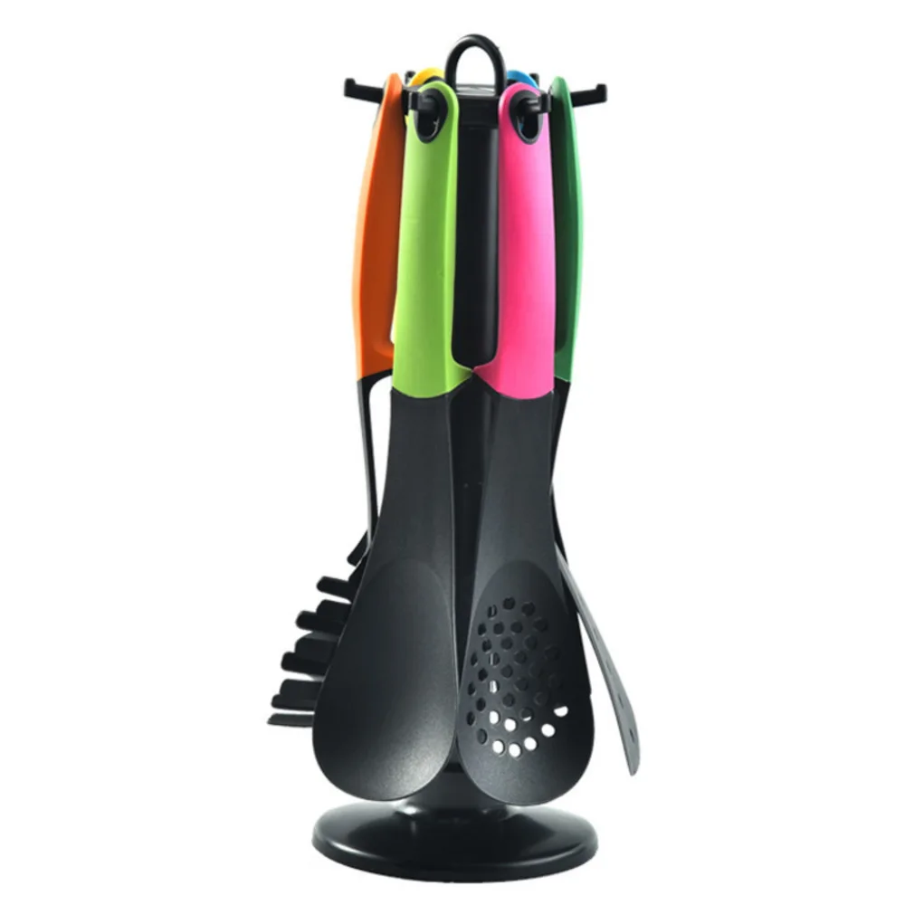 

Kitchen Accessories Food Grade Nylon Kitchenware Set Heat Resistant Kitchen Cooking Utensils Non-Stick Baking Tool Set of 6 L1