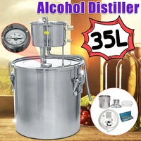 68112235l home brew moonshine distiller copper alcohol distillery stainless boiler for water essential durable oil brew kit