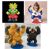 14cm dragon ball z wcf goku vegeta ape black gorilla action figure model toys cartoon vegeta figures ornament fans toy gift