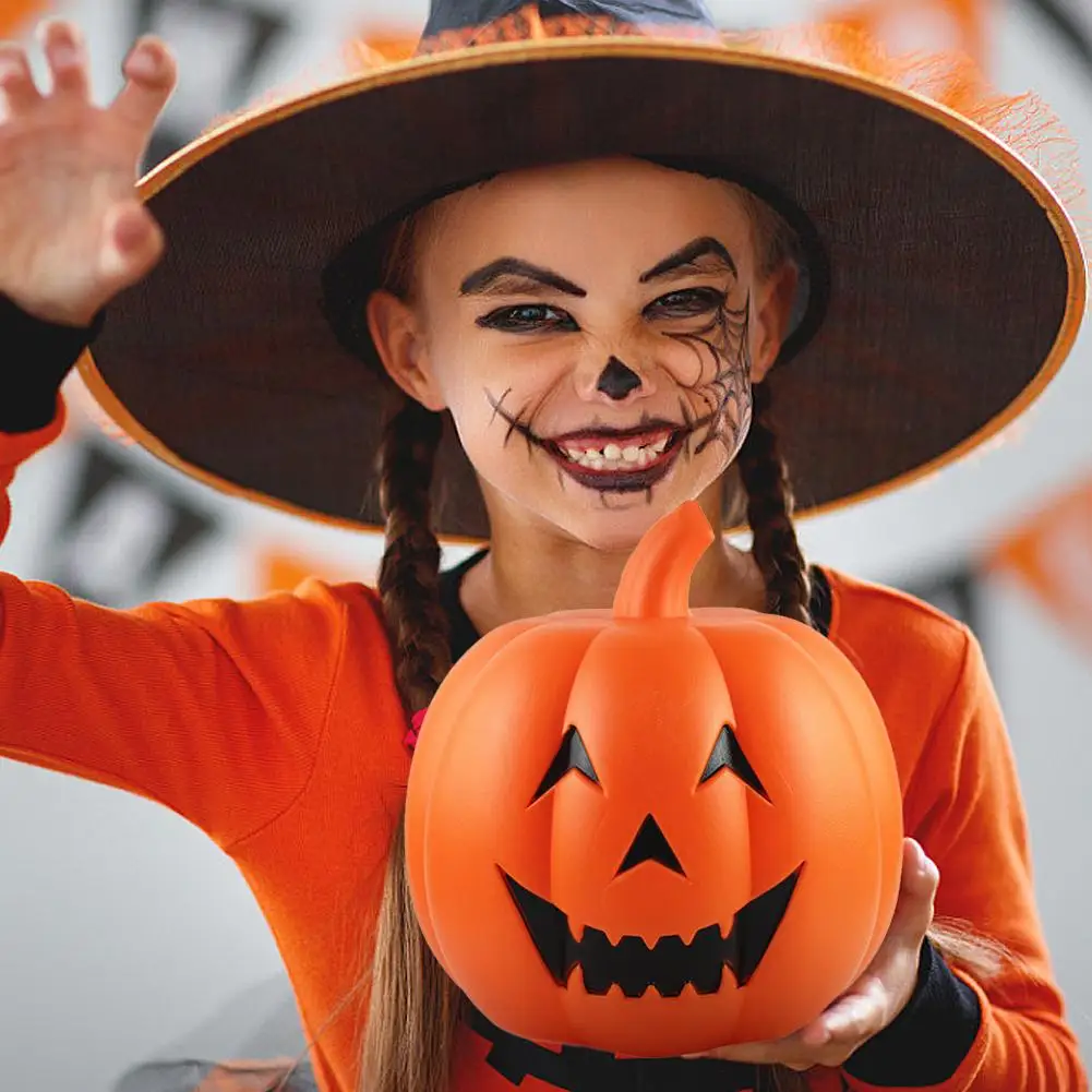 Хэллоуин Тыква светильник вспышки говорящая игрушка тыква лампы голосового