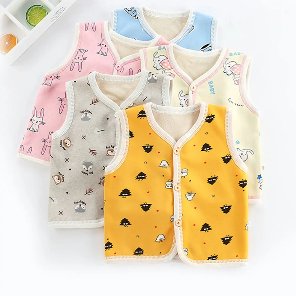 2019 зимний детский жилет мягкий шерстяной теплый Детский Светильник повседневная