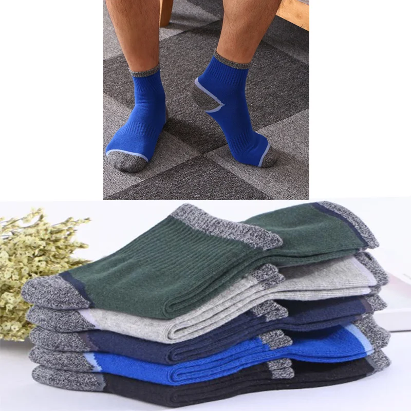

10 Pairs/Lot Autumn Winter Men's Latest Design Cotton Socks Casual Breatheable Sports Sock High Quality Fashion Crew Sokken