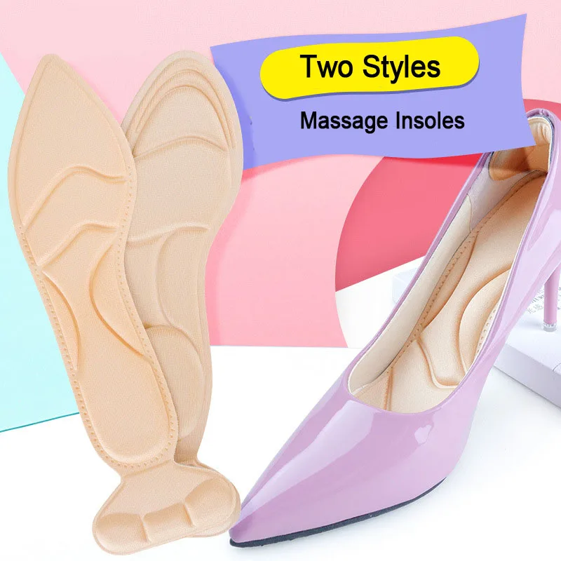 

Вставки для пятки, дышащие Нескользящие стельки для обуви на высоком каблуке, 1 пара