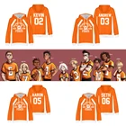 Толстовки с капюшоном Foxhole Court, пуловер с 3D-принтом в виде головы пальмы, лисы, Лакросса, Кевина Рене, для косплея, для мужчин и женщин