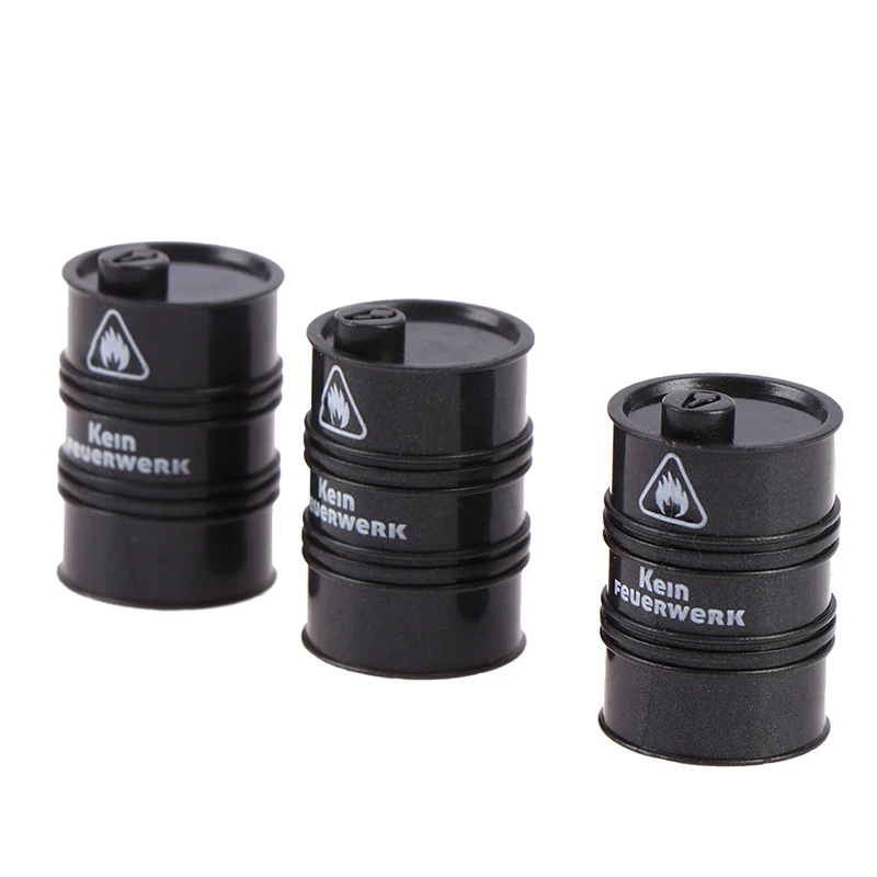Bloques de construcci&oacute;n de tambor de aceite de Qu&iacute;mica negra, 10 Uds., figuras Diy, modelo regalo, Juguetes-4