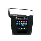 Автомобильная система Android с GPS-навигацией в стиле Тесла для V W GOLF 7 2013, автомобильное радио, стерео, мультимедийный плеер с BT, Wi-Fi, Mirror Link