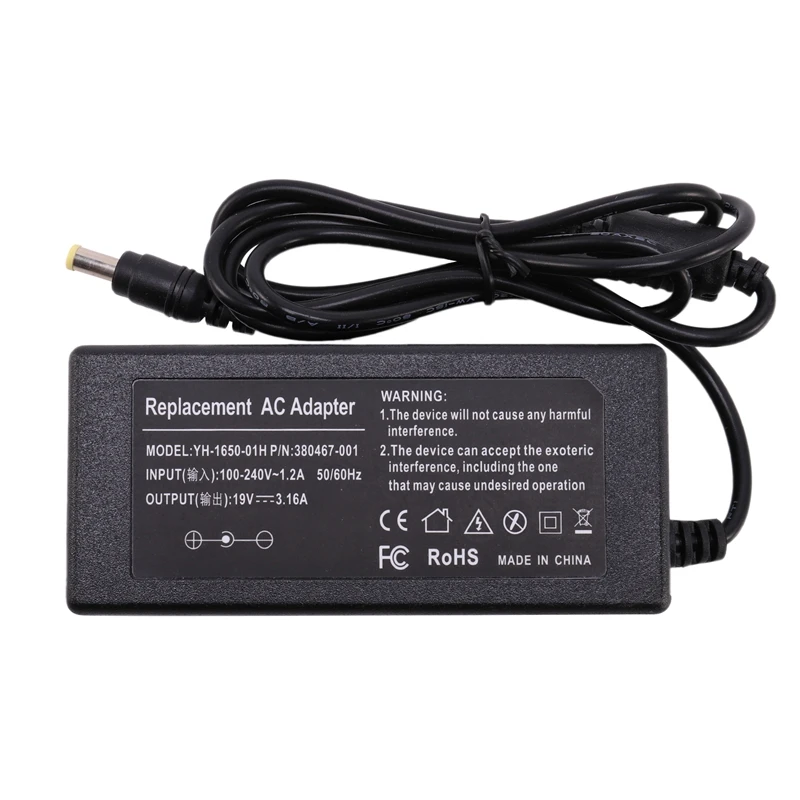 19V 3.16A переменного тока ноутбук адаптер для Samsung R429 RV411 R428 RV415 RV420 RV515 R540 R510 R522 R530