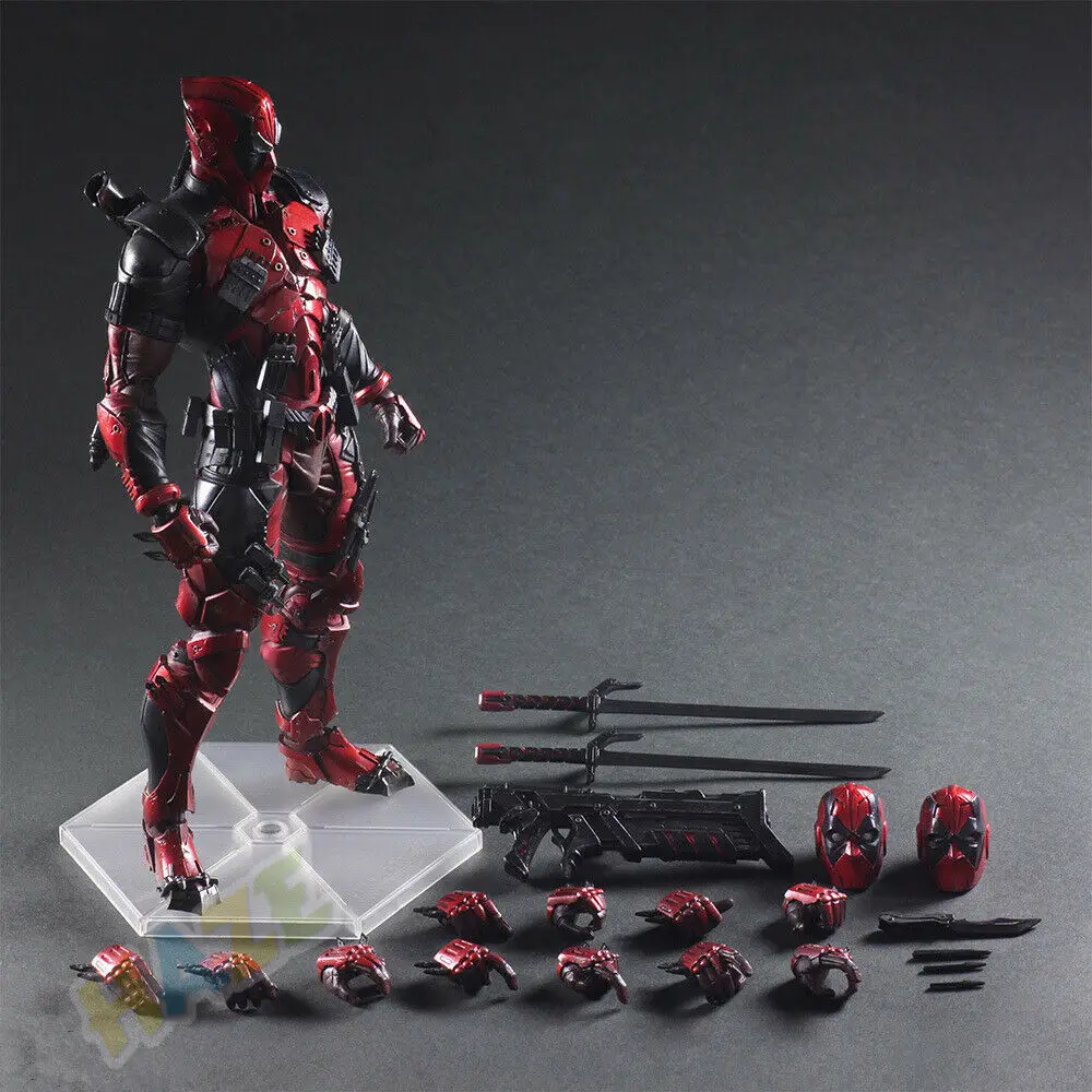 Play Arts Kai Deadpool Winston Wilson X men 1/6 игрушечная Статуэтка Коллекция в коробке|Игровые