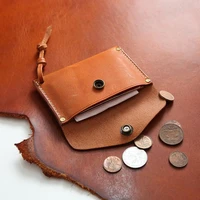 siku mens leather coin purses holders fashion wallet case handmade card holder