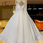Свадебные платья с длинным рукавом высокого качества Дубая 2021 халат Марие турецкое бальное платье с бисером Свадебные платья арабское платье невесты