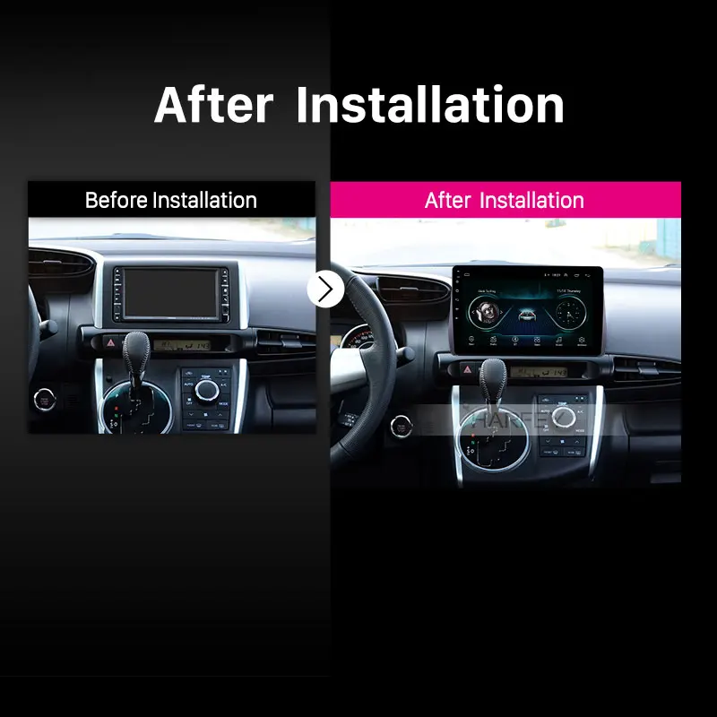 Автомагнитола 2 DIN 10 1 дюйма IPS Android 8 для Toyota Wish 2009-2011 2012 г. автомобильный