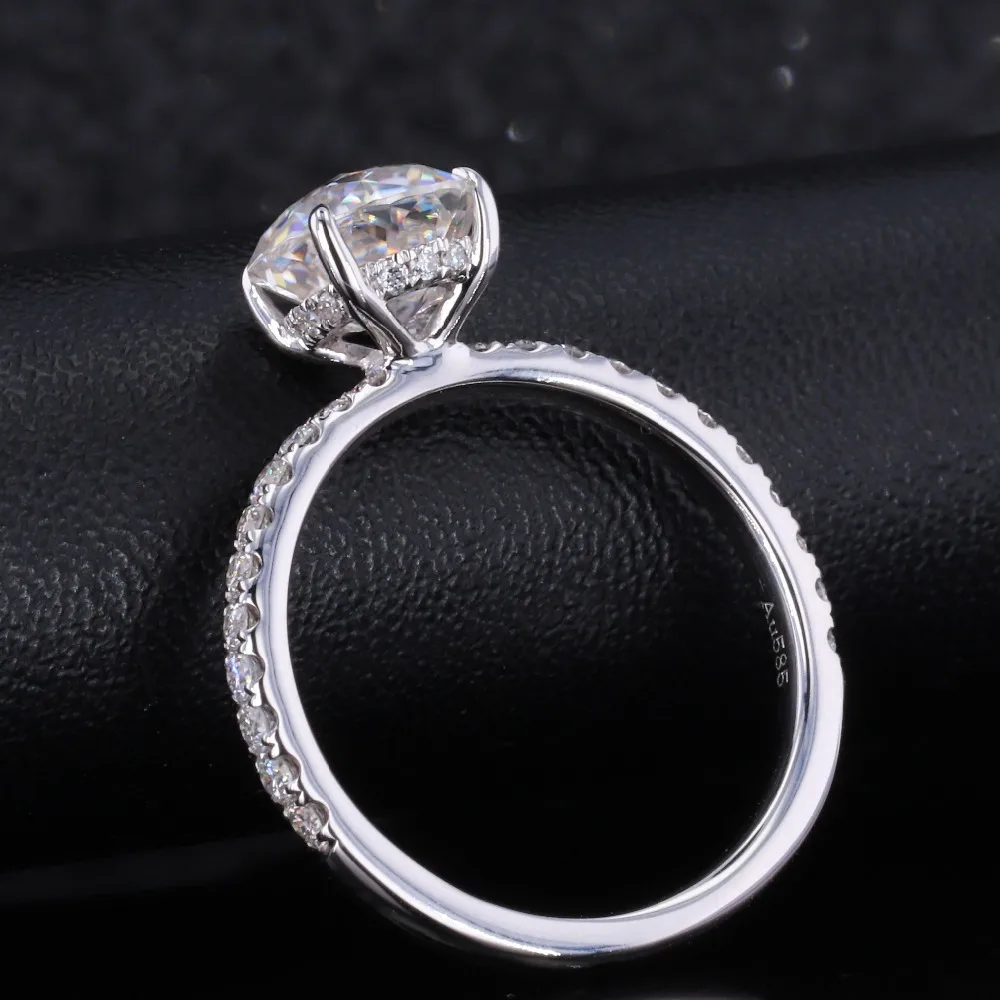 Cheerstar Высокое качество 14-каратное золото модное 7 5 мм DEF юбилейная огранка