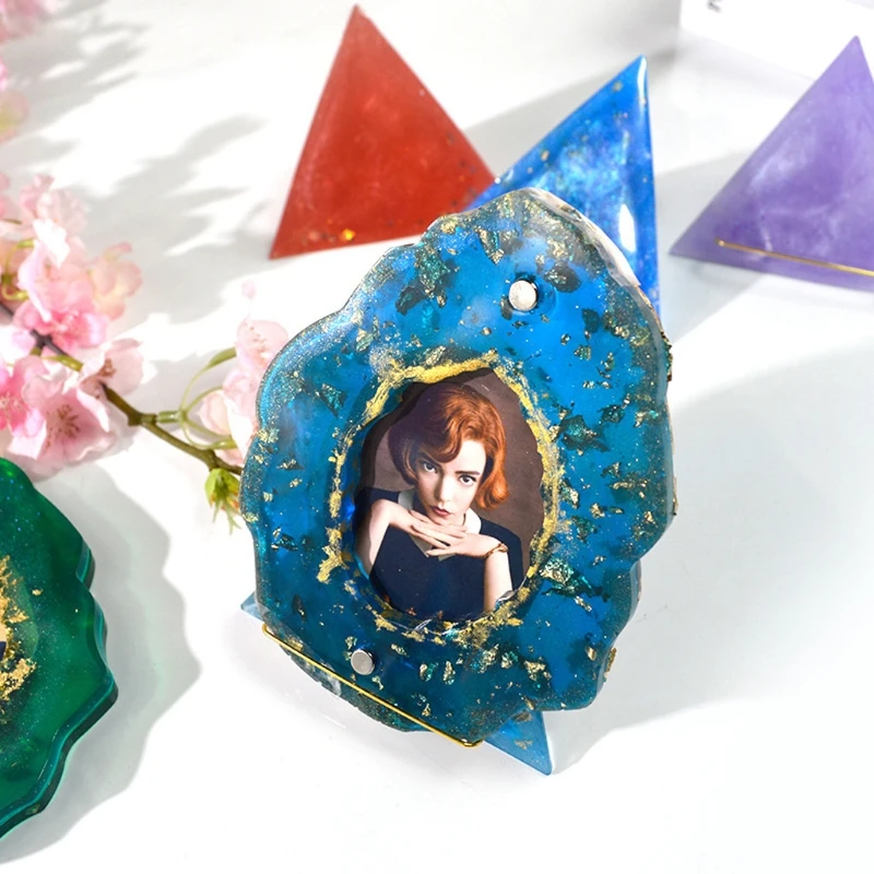 D Асимметричная форма для фоторамки силиконовая сделай сам рамка фото под заказ