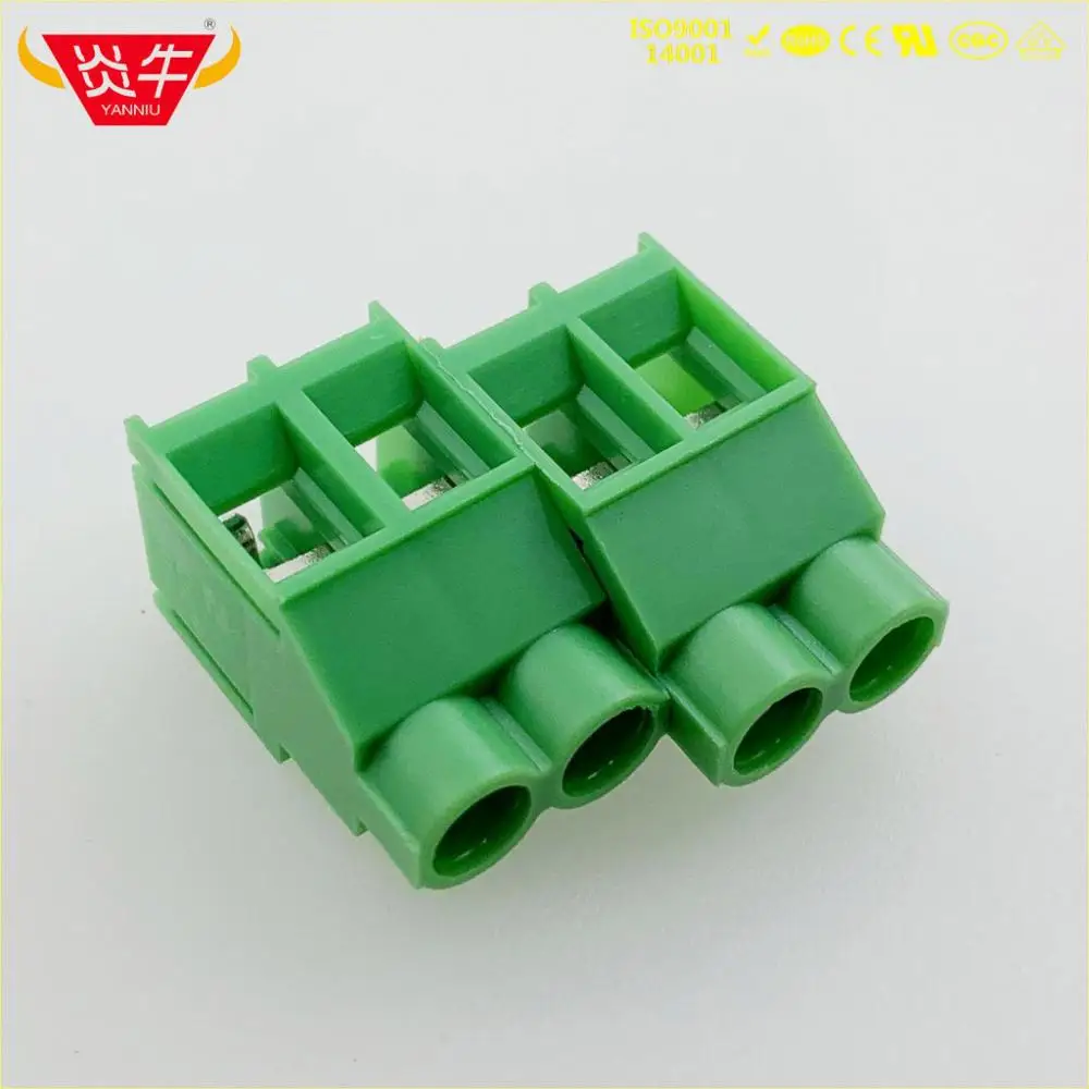 KF7620 7,62 2P 3P PCB универсальные Винтовые клеммные блоки DG636 7,62 мм 2PIN 3PIN MKDS5/2-7,62 1868076 Феникс контакт DEGSON KEFA