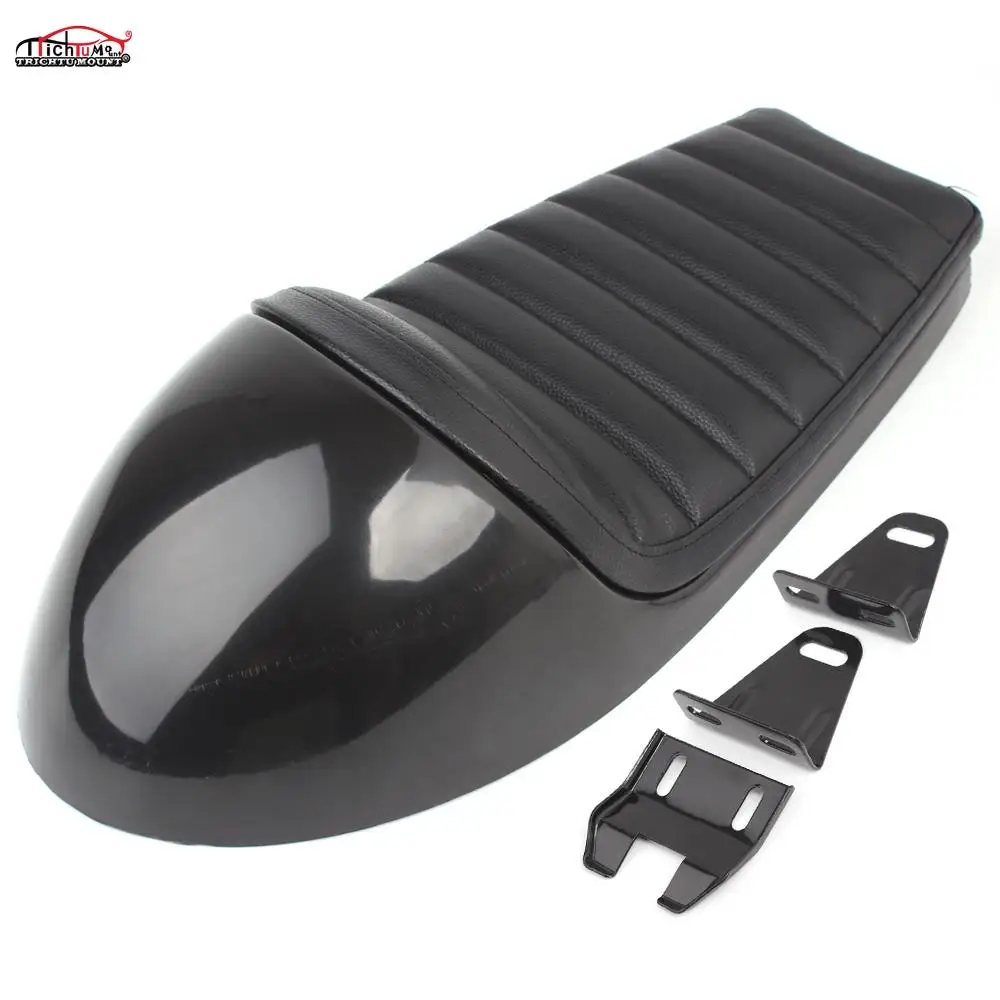 Мотоциклетное сиденье Ретро седло скремблер Подушка основание винтажное для Honda