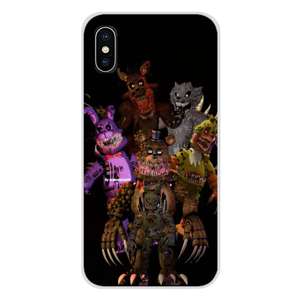 SFM Fnaf АНИМАТРОНИКА аниме для Xiaomi Redmi 4A S2 Note 3 3S 4 4X 5 Plus 6 7 6A Pro Pocophone F1 аксессуары чехлы