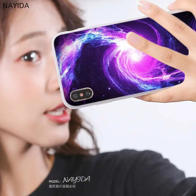 Мягкий силиконовый чехол для Samsung Galaxy S21 S20 Uitra S10 Lite S9 Plus Fe S8 S7edge с космической