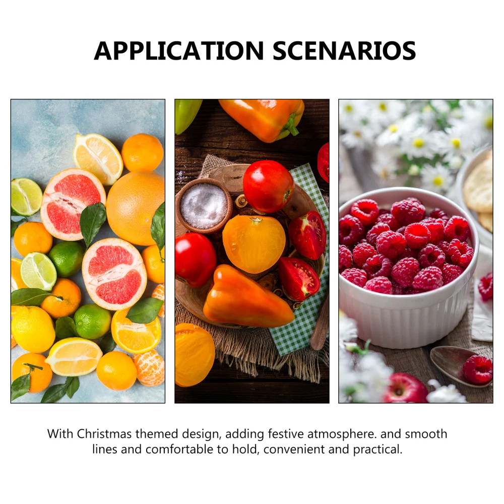 

6 Pcs Cartoon Fruit Fork Environmentally Friendly Fork Adorable Fruit Picks