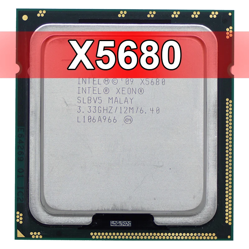 Процессор Intel Xeon X5680 cpu/3,46 ГГц/LGA1366/12 МБ кэш L3/шесть ядер/серверный cpu, есть, X5680 cpu
