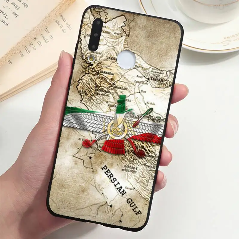 

Iran flag Phone Case For Huawei honor Mate P 9 10 20 30 40 Pro 10i 7 8 a x Lite nova 5t