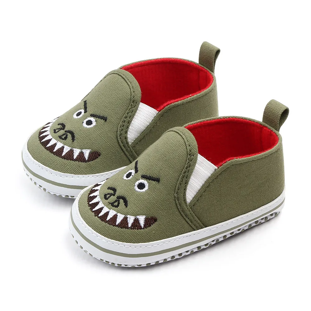 Новая модная брендовая обувь для маленьких девочек мягкая подошва мультяшная