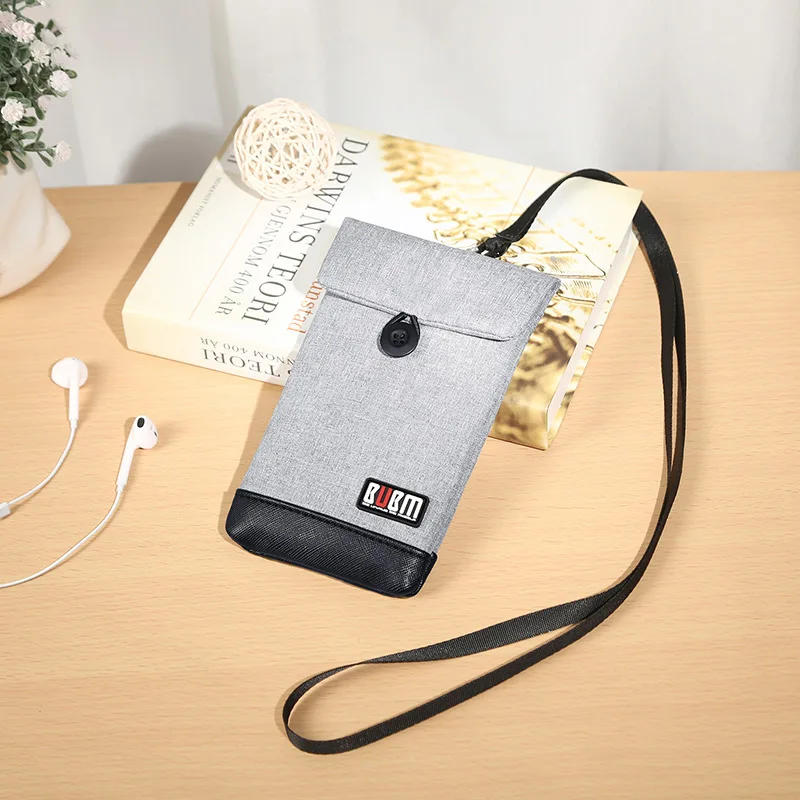 Повседневная модная Противоударная сумка для мобильного телефона BUBM через плечо