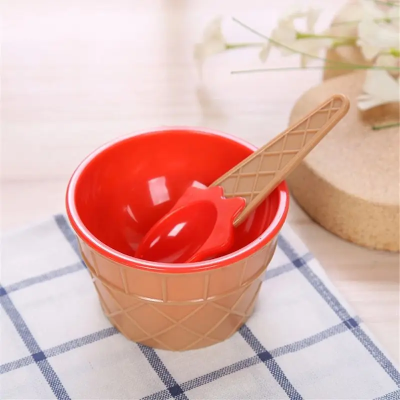 Миска для мороженого Ложка DIY слизь глина пищевая детская миска клейкие