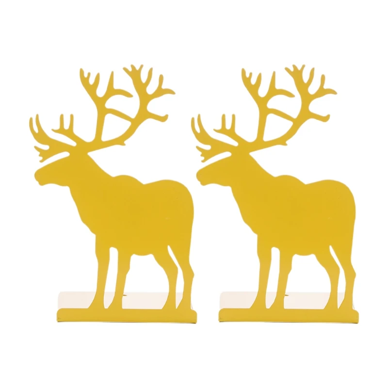 

Декоративные подставки для книг Elk для тяжелых книг, противоскользящие металлические заглушки для книг G6DD