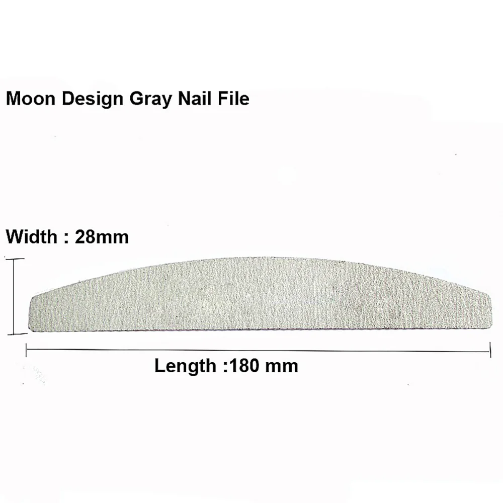 Лима Профессиональный пилка для ногтей буфер 100/180 серый губчатый полировщик Блок