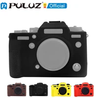 puluz soft silicone protective case for fujifilm x t4 x a3 x a10 x a5 cover protective shell case
