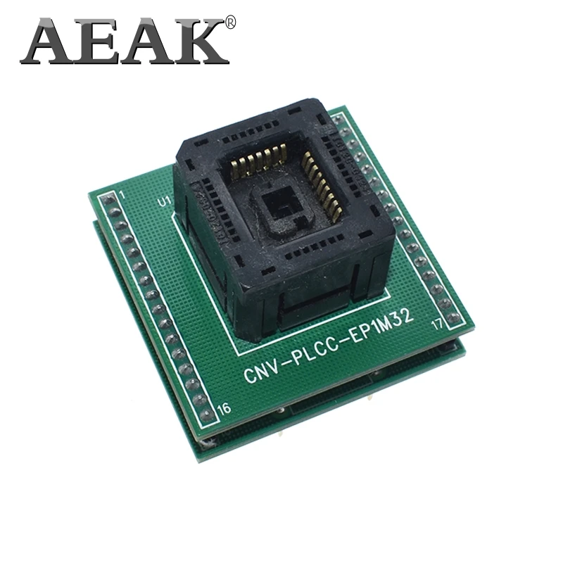 Программатор чипов AEAK PLCC32 разъем адаптера CNV PLCC EP1M32 0324 309 с платой для BIOS