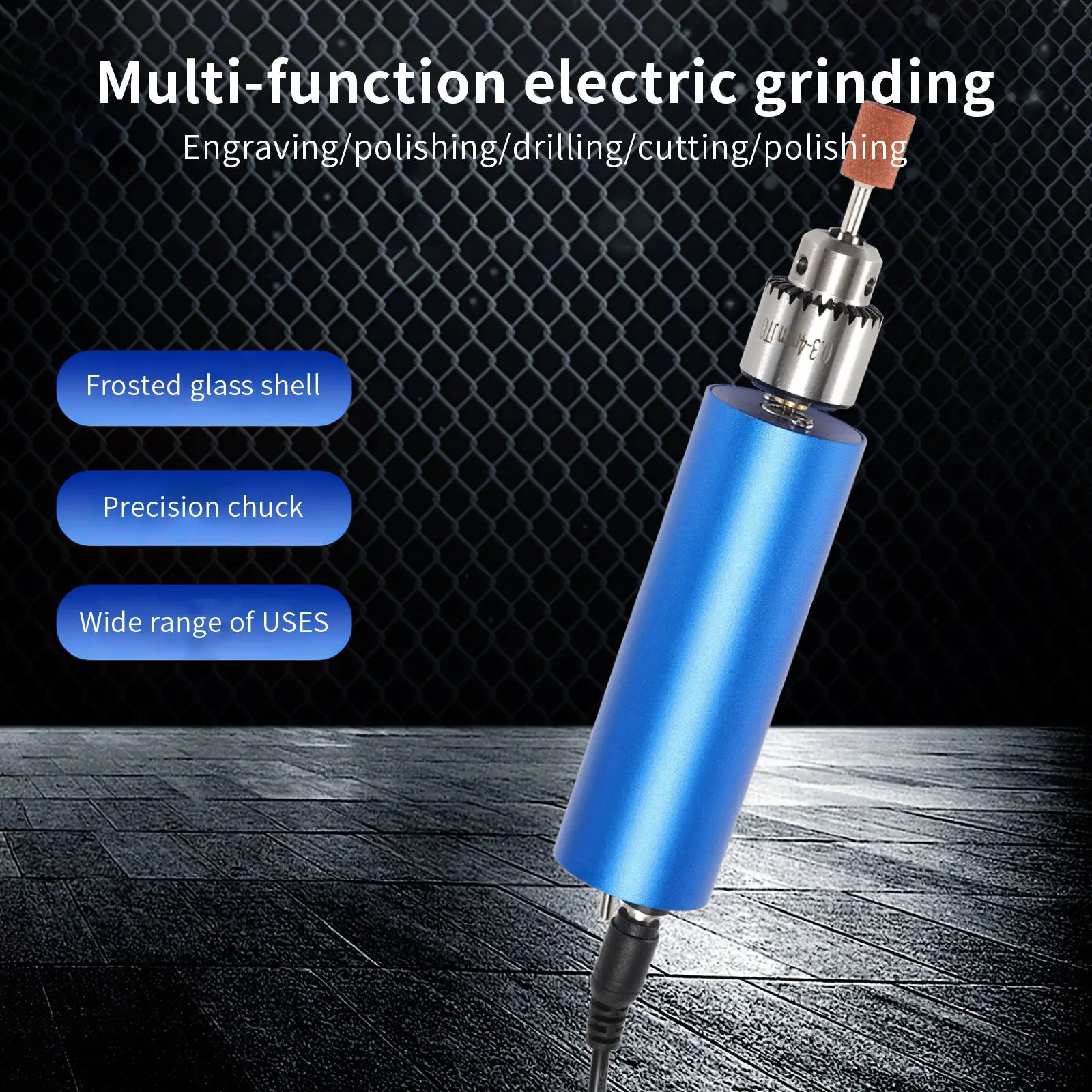 Электрическая дрель с USB-кабелем портативная миниатюрная ручная микро-USB 3