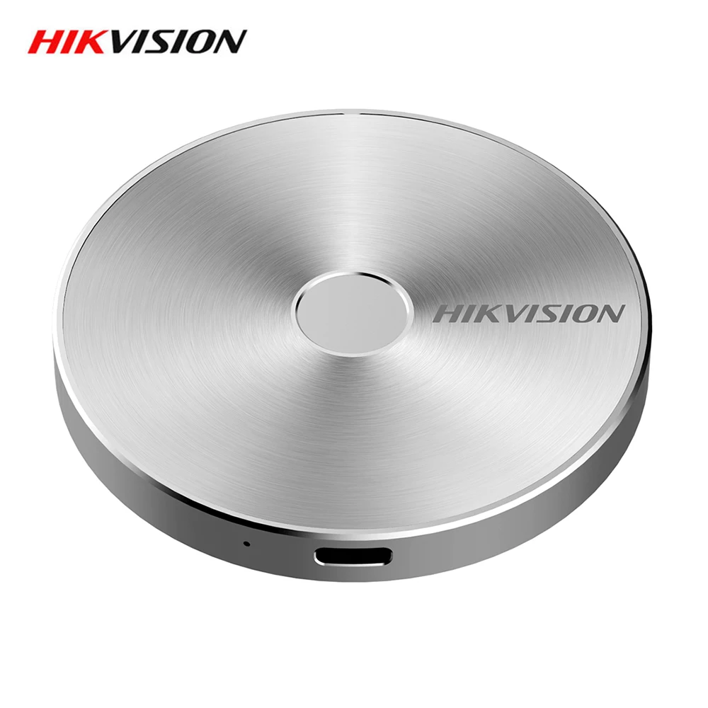 

HIKVISION 1TB 512GB External SSD Hard Drive T100F USB 3.1 Type C with Fingerprint Encrypted Protection for PC Laptop Phone
